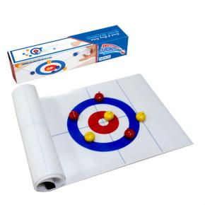 Tabletop Curling Game Family Fun Board Games Gifts for Kids and Adults for Family Office Toys Compact Tabletop Games for Family Office or Travel Play