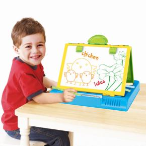 Educational Mutil-Function Collaspsible Drawing and Painting Board with Colorful Pen/Chalk for Children Learning and Studying