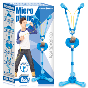 Musical Toys Boys And Girls Single Microphone With light And Music Can Link To Mobile Phone 5013 5015 