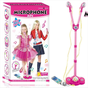 Musical Toys Boys And Girls  Double Microphone With MP3 With 3D Light Dual Microphone Can Adjustable Volume 5810 5812 