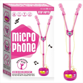 Musical Toys For Boys And Girls Double Microphone With Light And Music 5001 5002