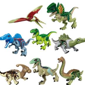 Dinosaur Toys Park Mini Figures Jurassic World Animals Safari Evolution Dino Set