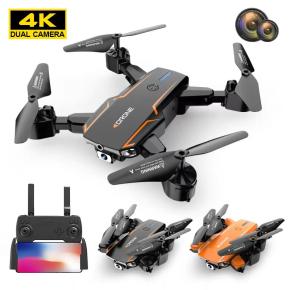 Drone with Camera for Kids and Adults, 720P HD FPV Foldable Quadcopter with Gravity Sensor Mode, Headless Mode, 3D Flips, Voice and Gesture Control, Kids Gift Toys for Boys Girls